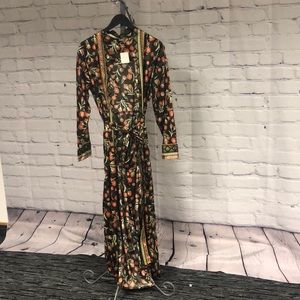 Free people Floor Length Silky Robe
